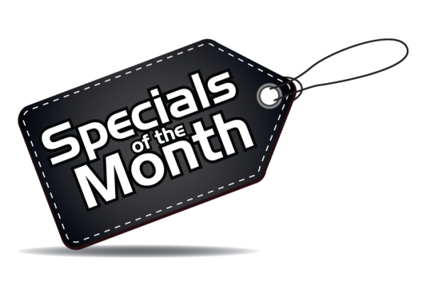 Specials of the month