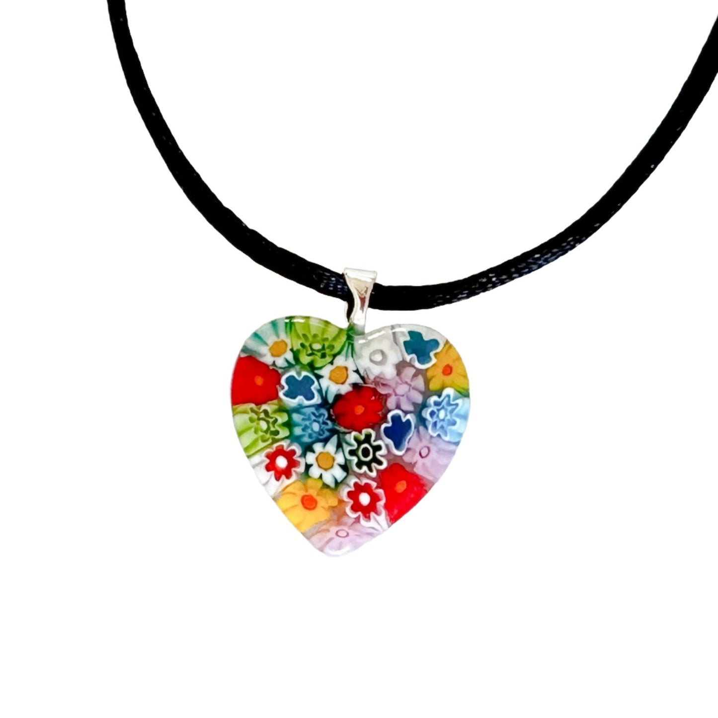 Millefiori heart Ercole Moretti