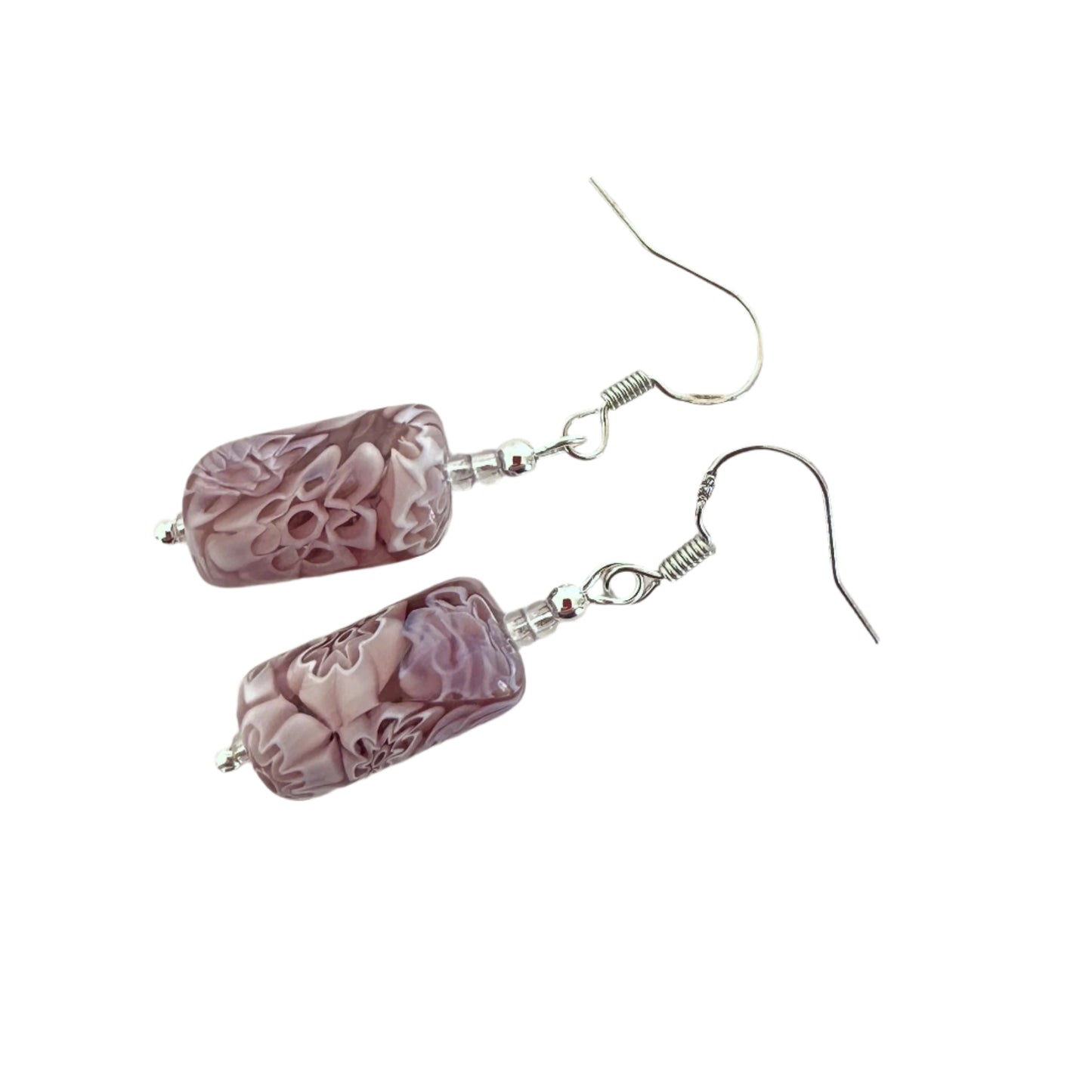 Loving Alien flower tube earrings