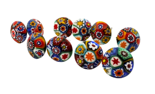 Ercole Moretti cabuchon studs