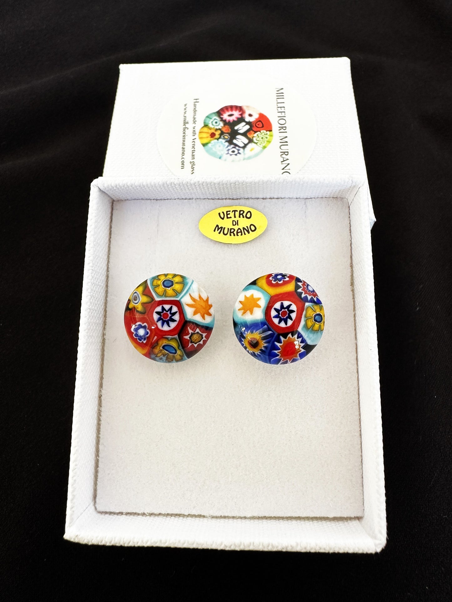 Ercole Moretti cabuchon studs
