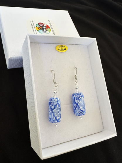 Loving Alien flower tube earrings