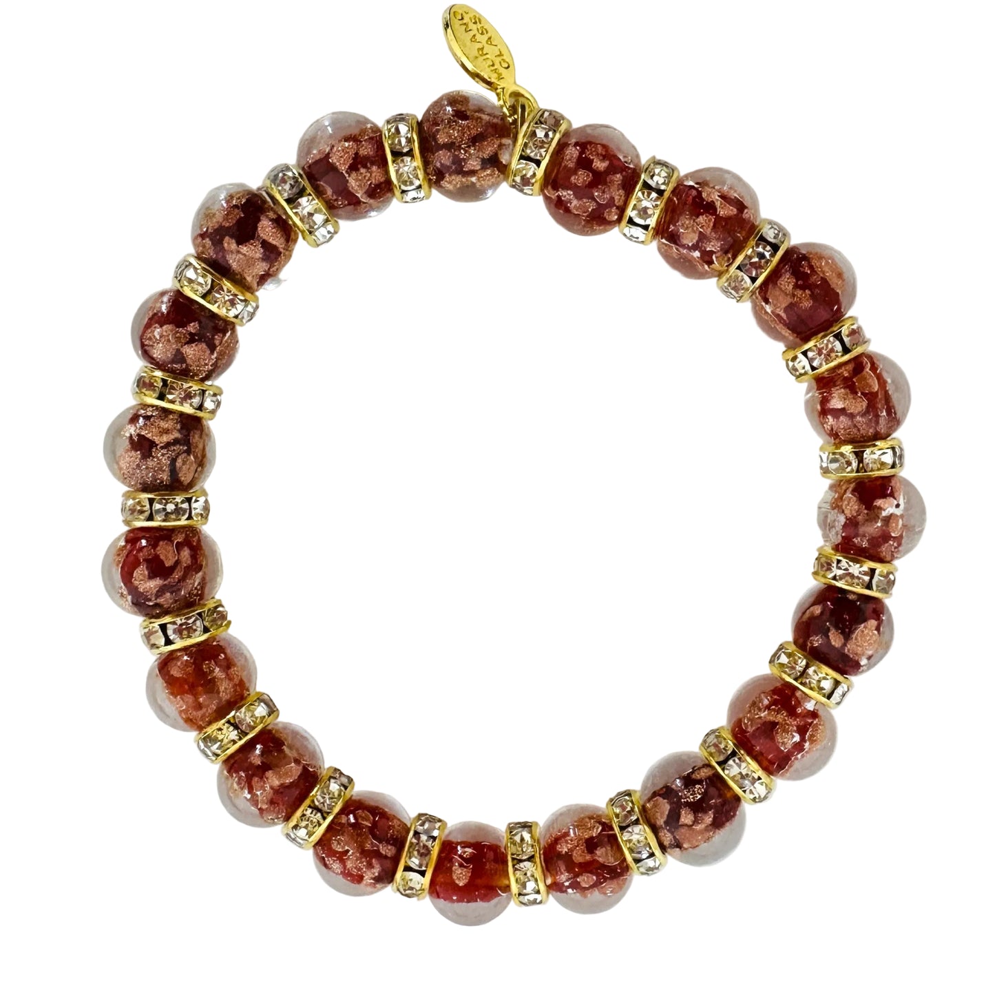 Serenissima gold diamante bracelet